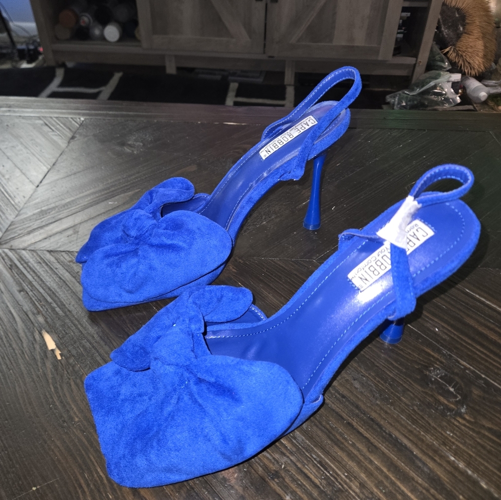 Cape Robbin Women's Blue Heels